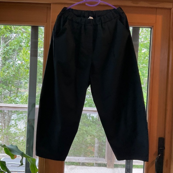 Black barrel leg trouser by Paolo Tricot in size small - Picture 6 of 7